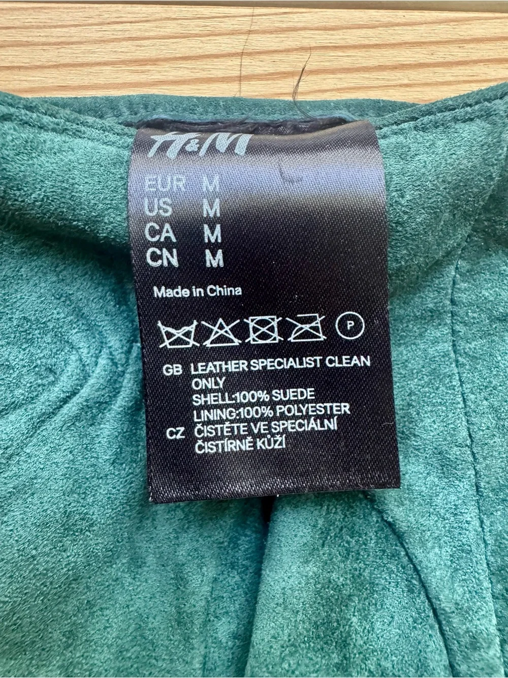 H&M soft suede